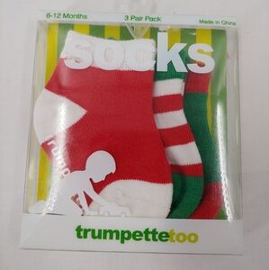 Trumpette Newborn Baby Socks unisex 6-12 months